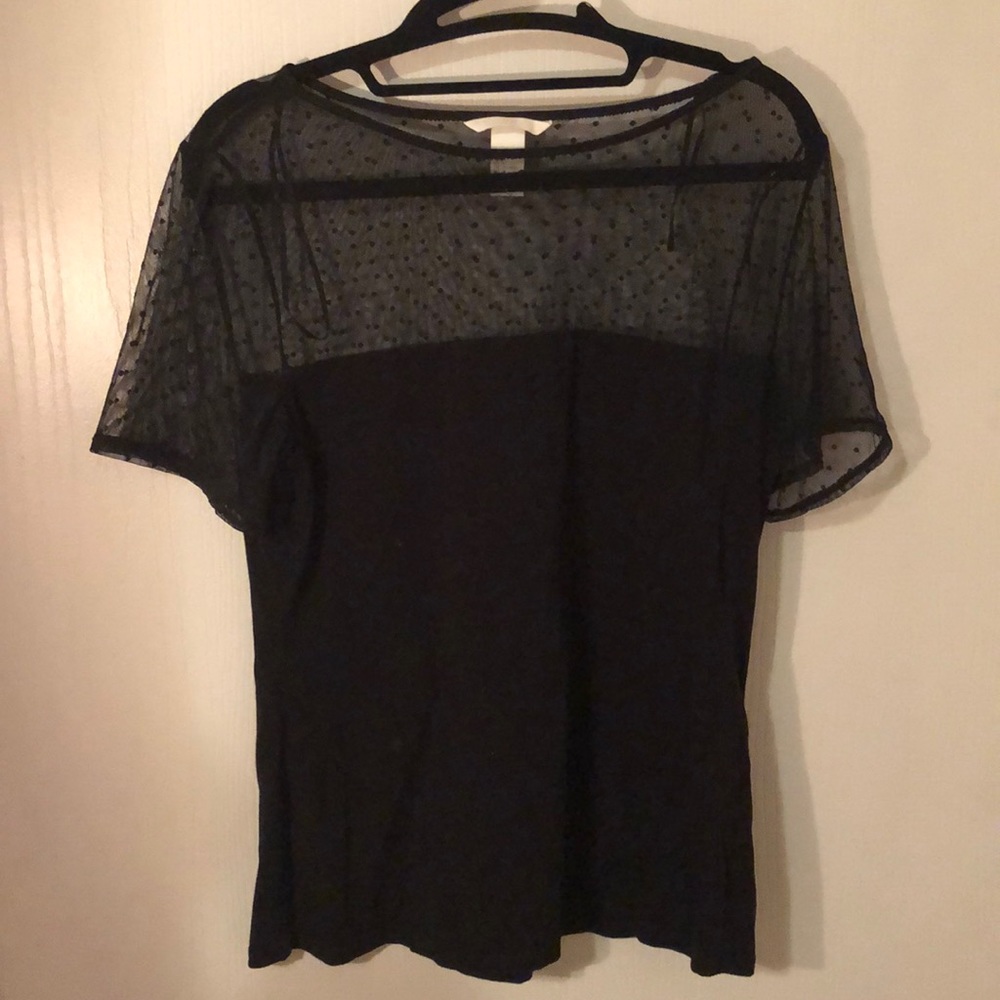 Lace & Cotton Top